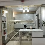 ‌ کابینت مدرن بدنه سفید پاکچوب